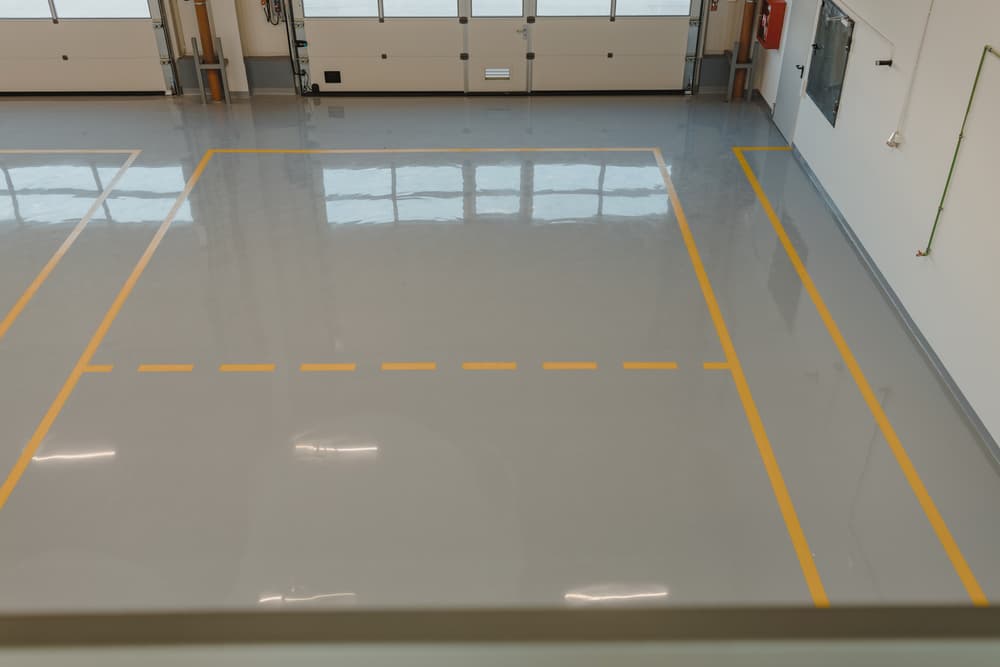 Durable Epoxy Garage Floor Installation